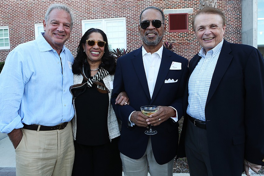 Dean Eisner, Marie and Warren Colbert and Larry Thompson