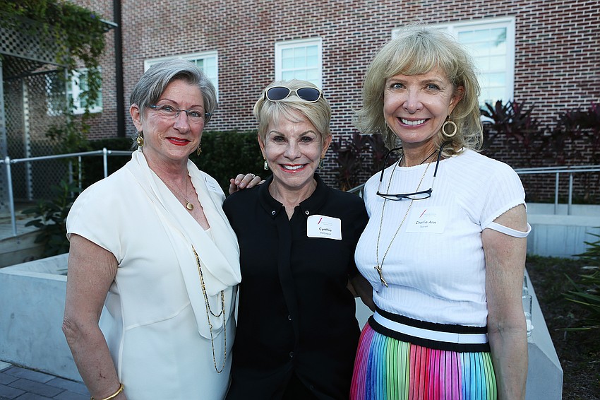 Susan Palmer, Cynthia McCague and Charlie Ann Syprett