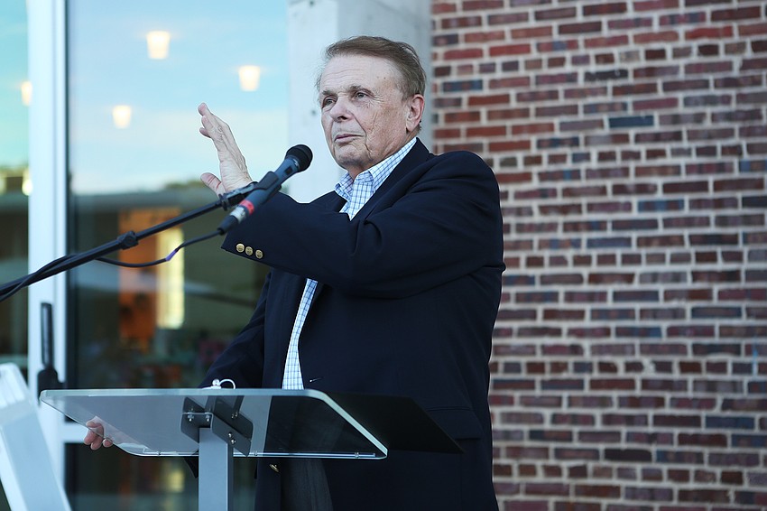 Dr. Larry Thompson welcomed the museum's new executive director.