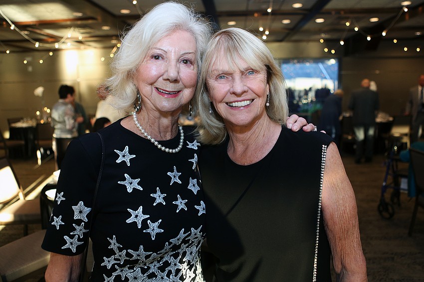 Pat Jones and Carol English