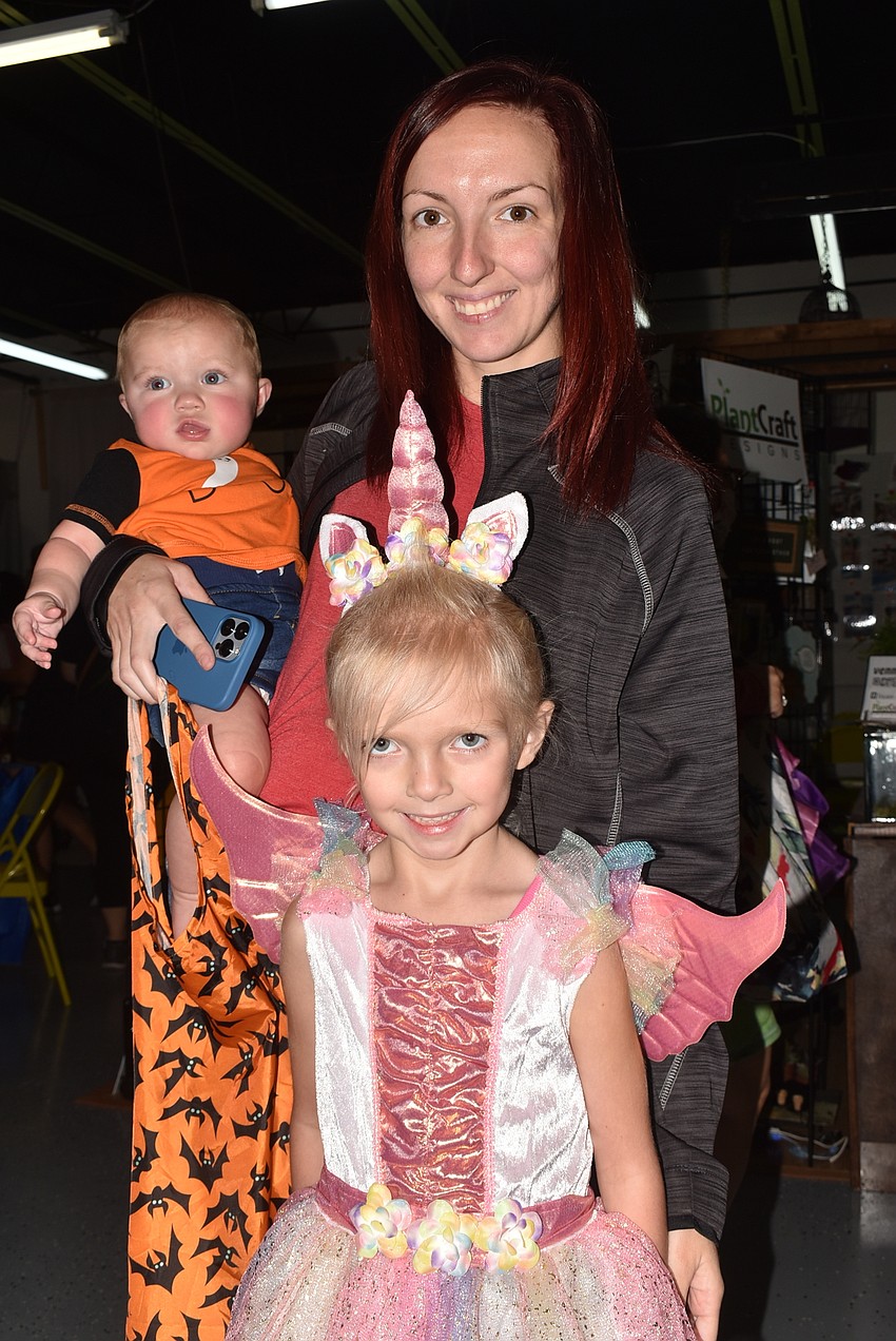 Rory, Brooklyn and Hazel Richter