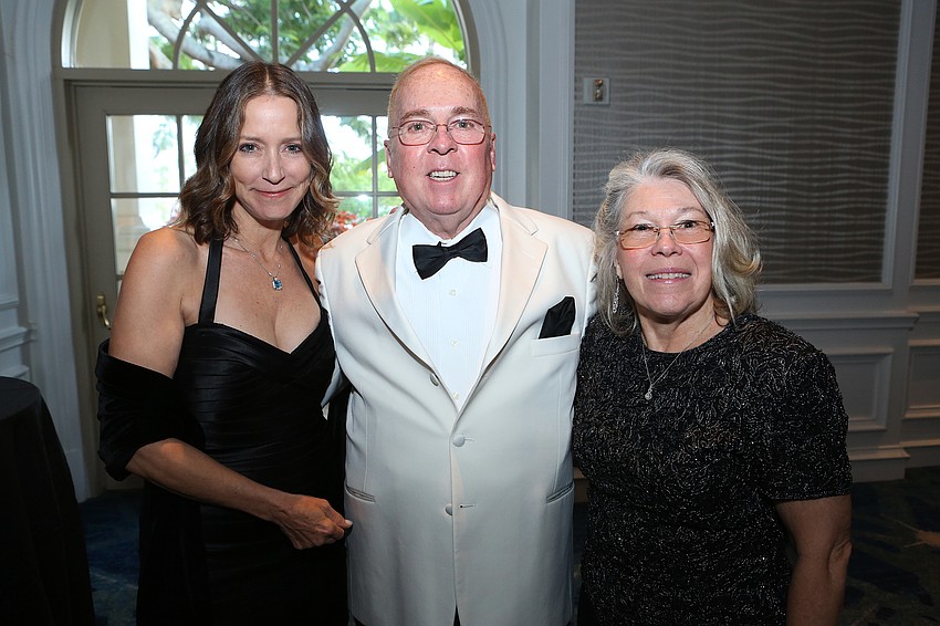 Andria Piekarz with Jim and Kathy Moran