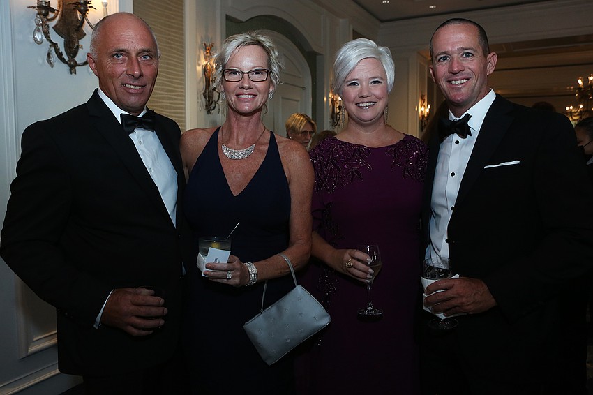 Randy and Kim Grams with Allison and Drew Delashmit