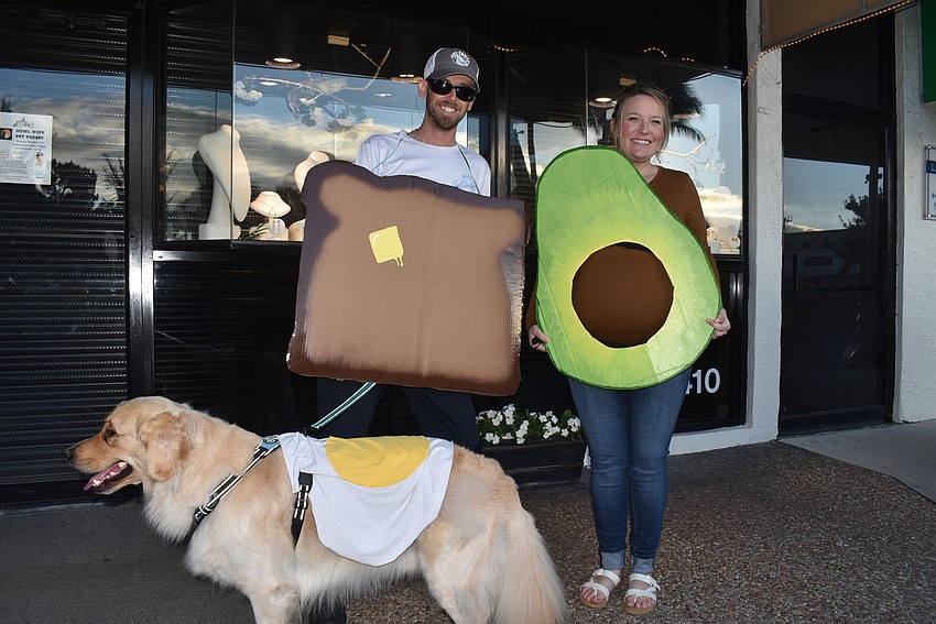 Casey, Ayla and Moose Mahoney