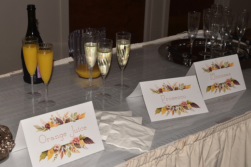 A myriad of mixtures were available for attendees.