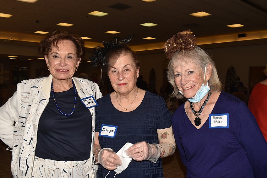 Joyce Cooper, Rosalyn Fletcher and Robin Green