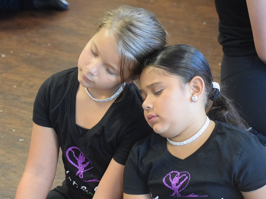 Veronika Voronenko and Khaliah Padilla will need lots of sleep to be ready for their Daytona 500 performance.