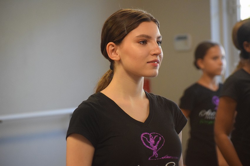 Claire Gonzales and her Art and Soul teammates will perform at the Daytona International Motor Speedway.