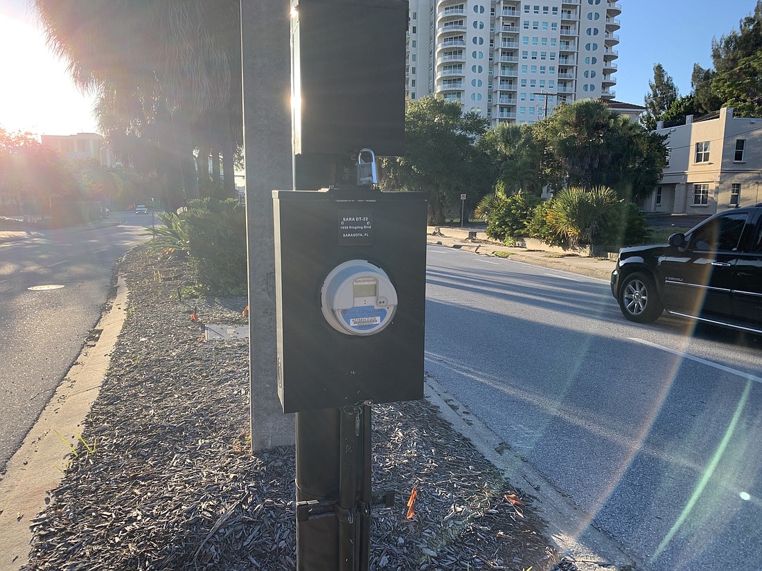 The city of Sarasota has similar poles that the town of Longboat Key will consider for wireless carriers to properly install their infrastructure.