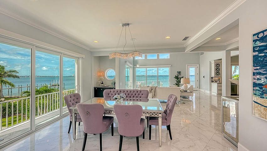 Among the home's features: eight-foot doors throughout. (Photo courtesy Brandy Shelton, Coldwell Banker)