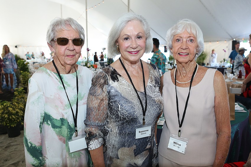 Helen Mrueger, Suzanne Meirink and Wilma McCray