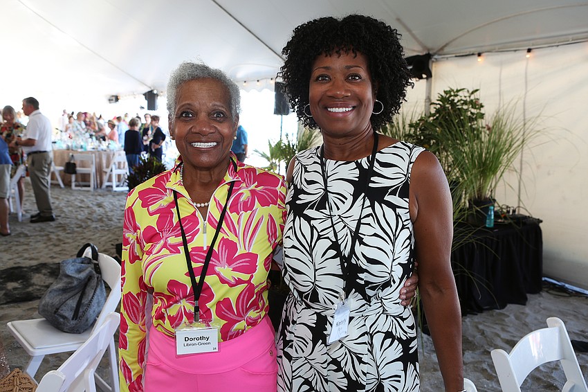 Dorothy Libron-Green with Kimberly Parris