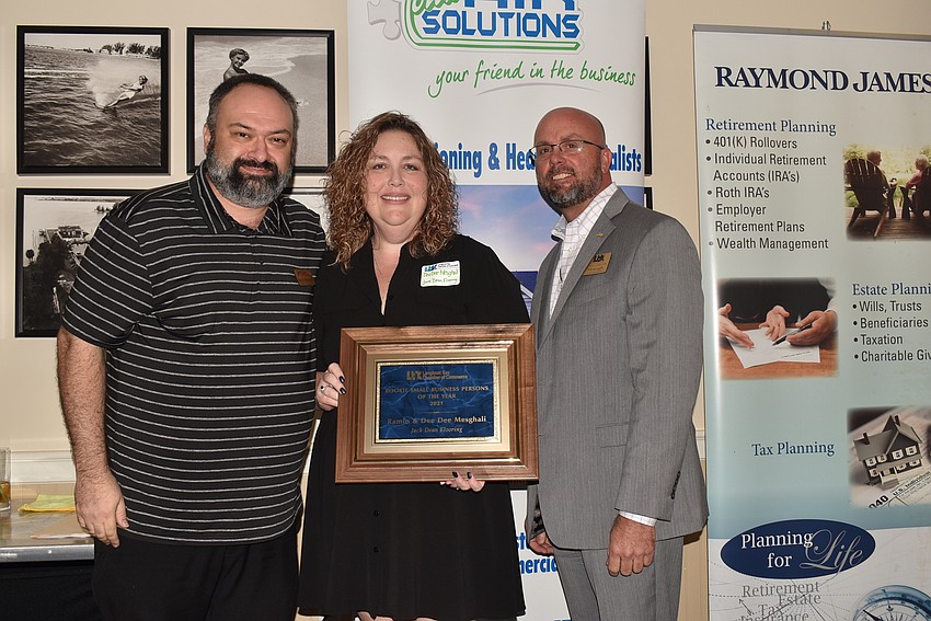 Ramin Mesghali, Dee Dee Mesghali and Willie McLaughlin