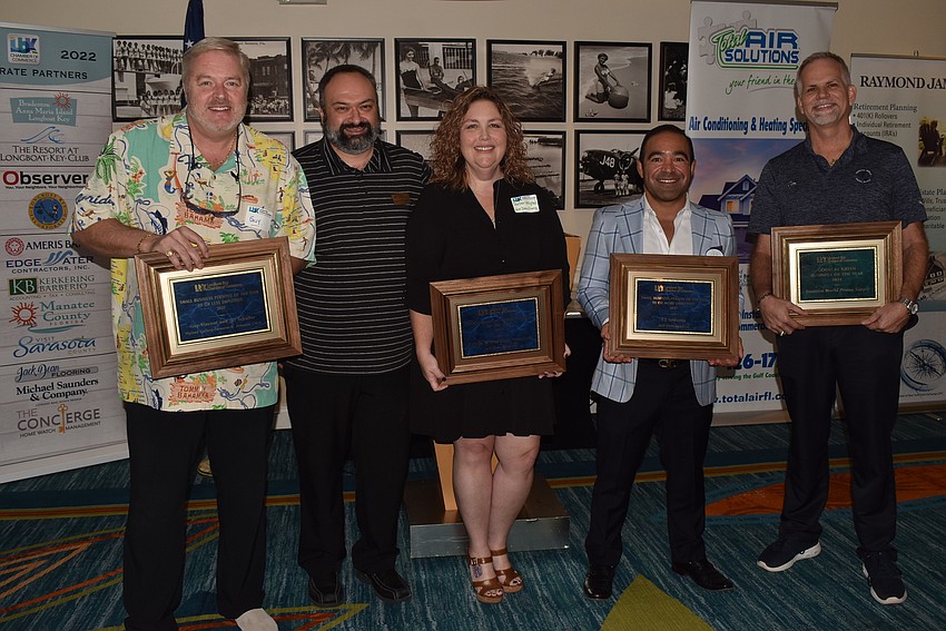 Guy Vincent, Ramin Mesghali, Dee Dee Mesghali, E.J. Ledesma and Tim Holliday