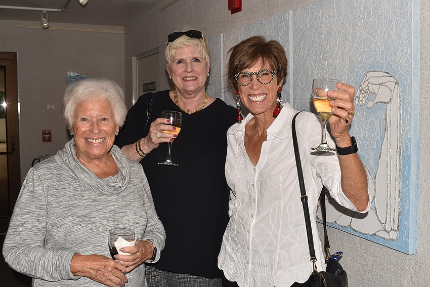 Marjorie Sayer, Betsy Henning and Deborah Van Brunt