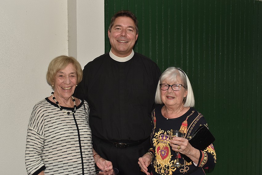 Jane Perrin, Father Dave Marshall and Heidi Thomas
