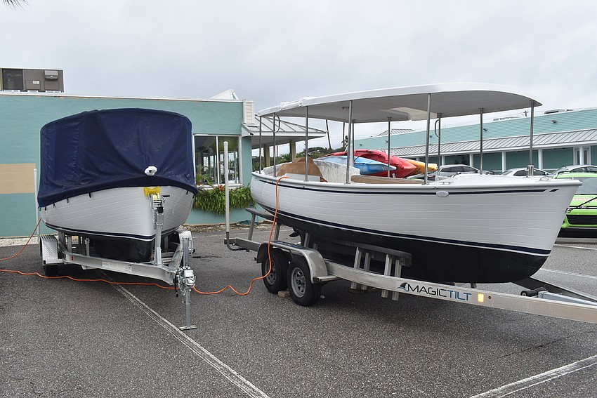 The Duffy 22 Suncruiser is an electric boat.