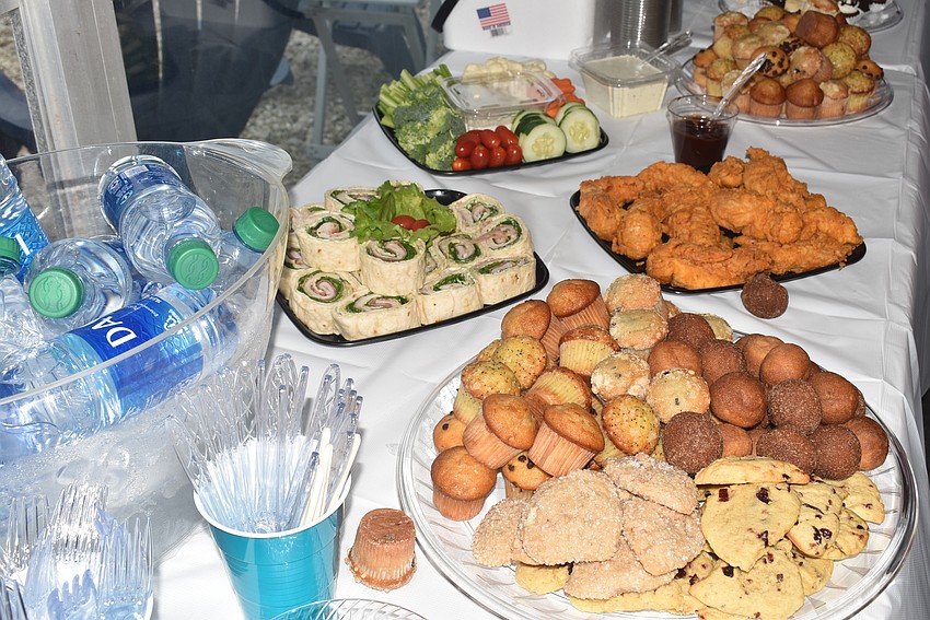 The Kolodzieskis provided snacks for their grand opening.