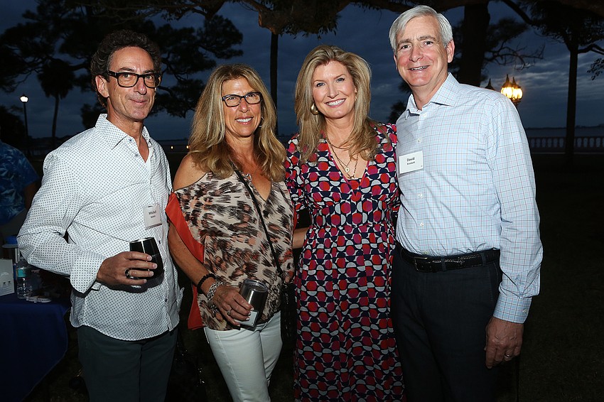 Mitchell and Dawn Epstein with Joanna Pace-Brackett with David Brackett