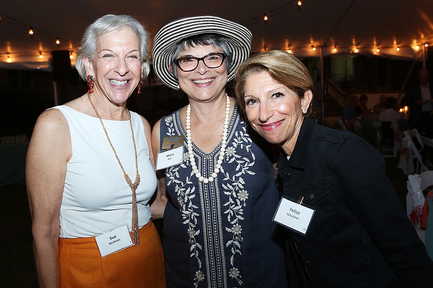 Sue Jacobson,  Mary Ruiz and Felice Schulaner