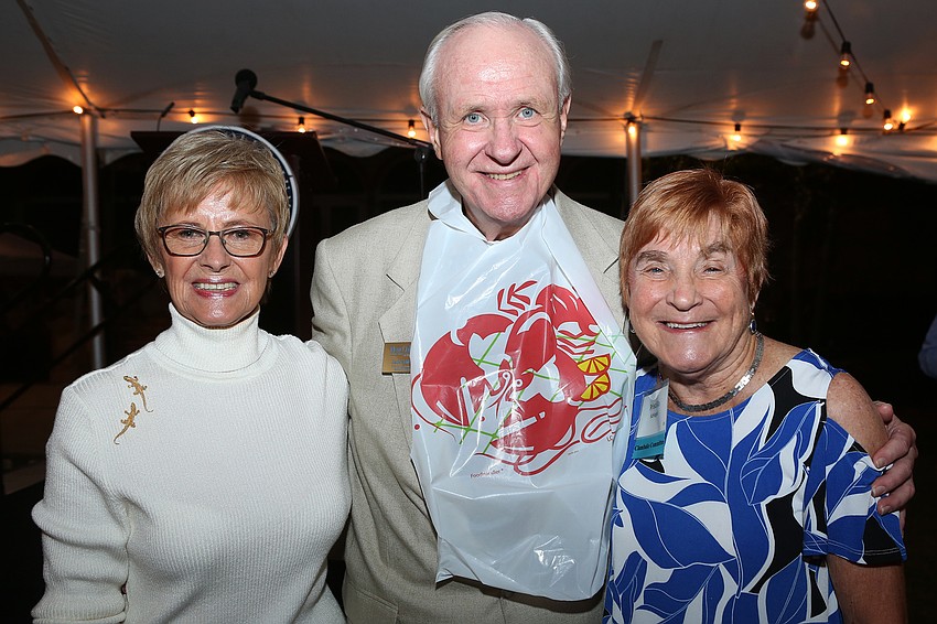 Chairs Karin Gustafson, Priscilla and Jack Schlegel