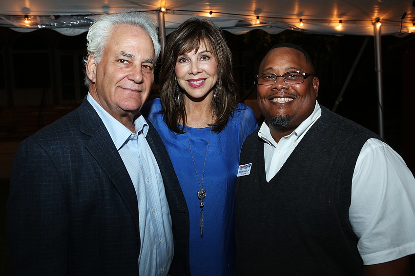 Dan and Debbie Dannheisser with Johnny Hunter Jr.