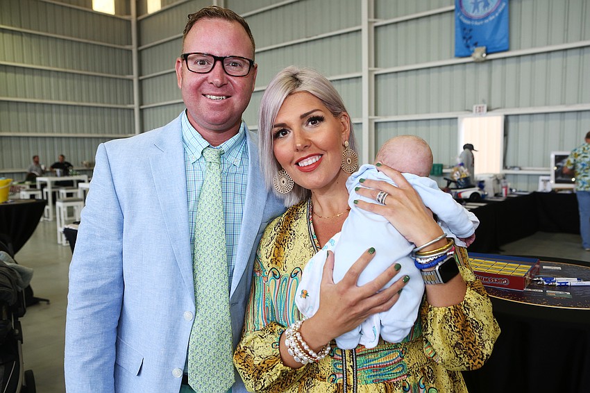 Josh Connors and speaker Ashley Connors brings their son Finn.