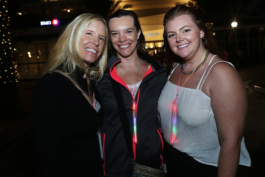 Kerry and Ashley Erickson with Clara Robbins