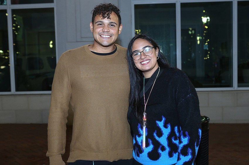 Alvaro Andrade and Gabriela Gascon