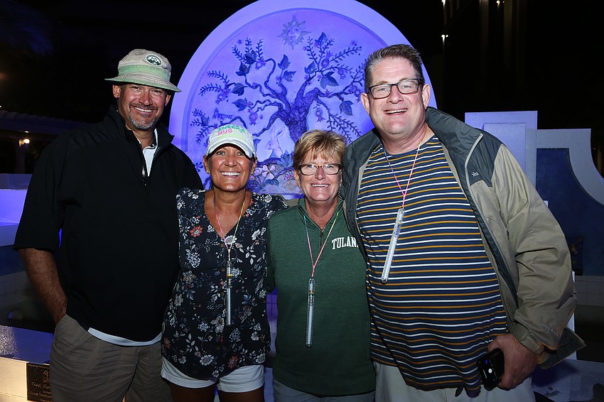 Rob and Barb Salpietro with Cara and Jeff Noccol