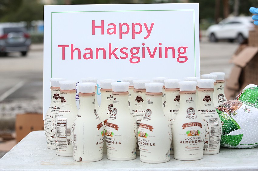 There was plenty of milk for people in need.