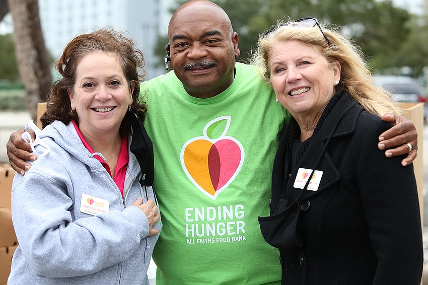 Denise Cotler, Petey Castleberry and CEO Sandra Frank