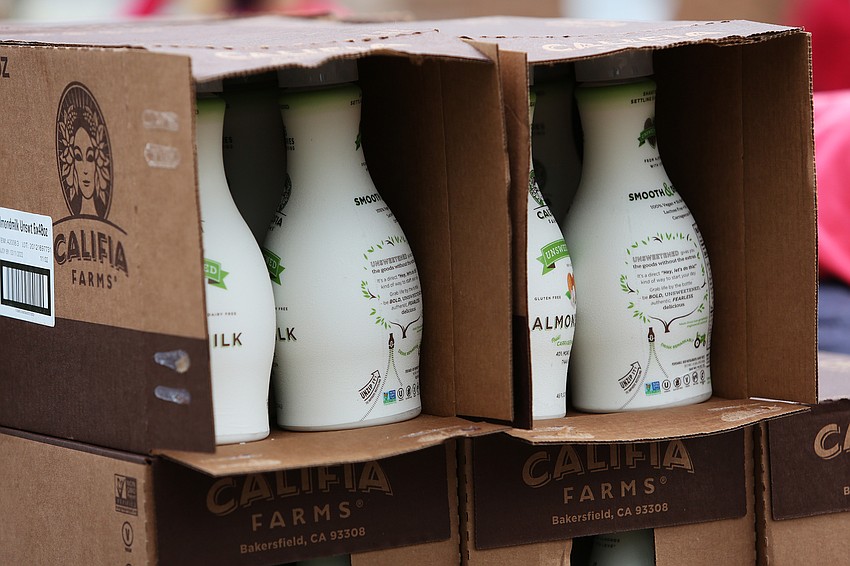 There was plenty of milk for people in need.