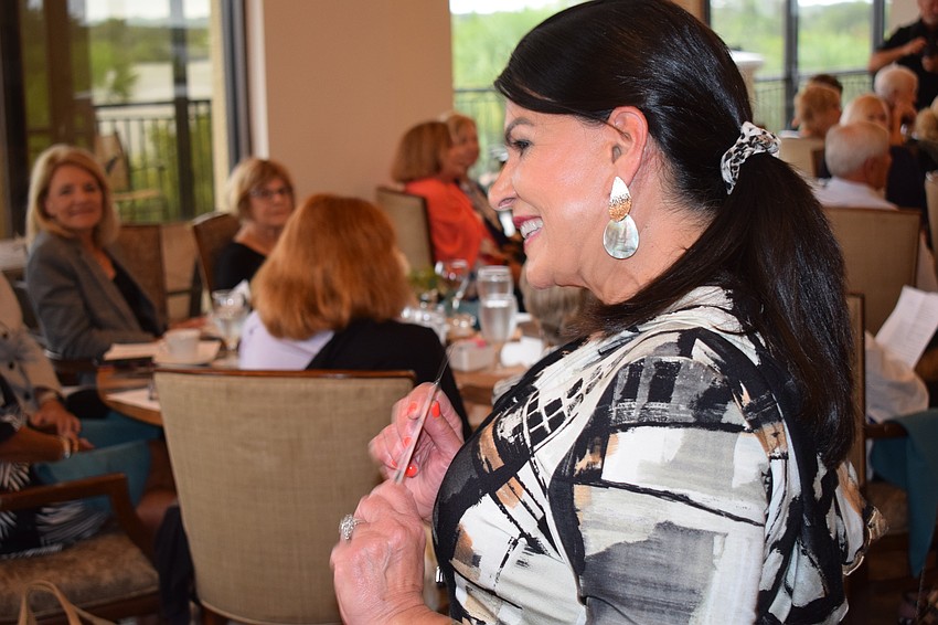 Zohreh Ambrose shows some personality during her time as a model.