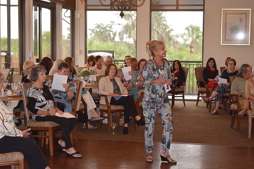 Pauline Tierno takes a walk on the wild side at Waterlefe Golf and River Club.