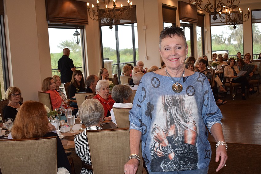 Beverley Lawson shows off some sass.