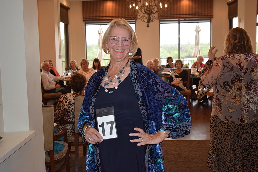 Pauline Dickson enjoys another trip down the runway at Waterlefe Golf and River Club.