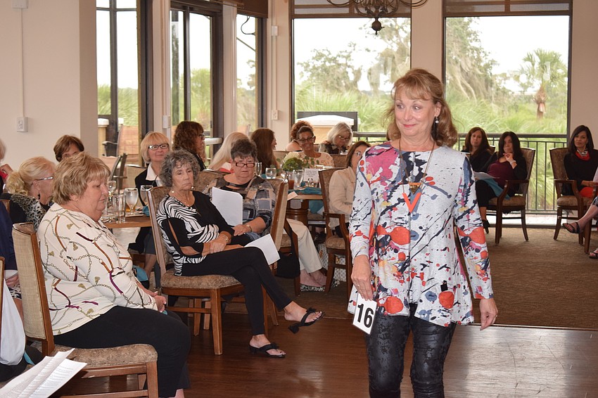 Robin Ambrose shows that colors can pop during the fall fashion season.