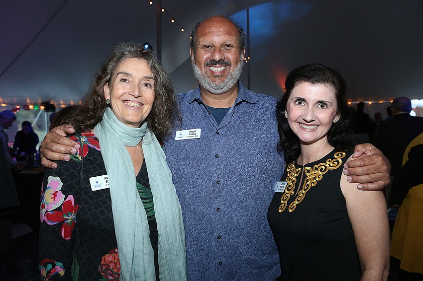 Kathleen Sullivan, President and CEO Phi Tavill and Jessica Rogers