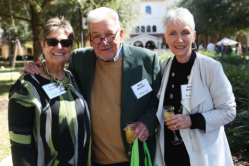 Marrie Neumer with Ross and Cindy Alander