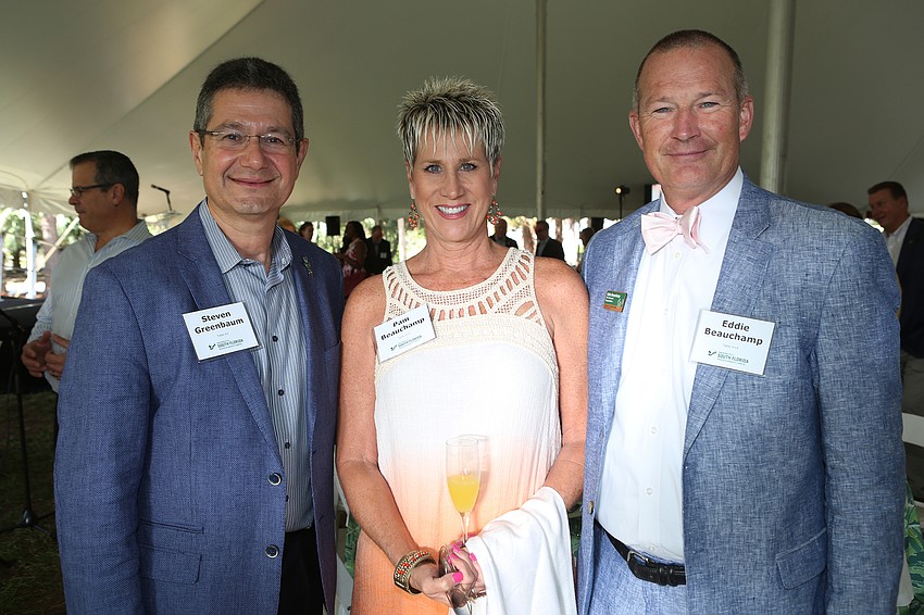 Steve Greenbaum with Pam and Eddie Beauchamp