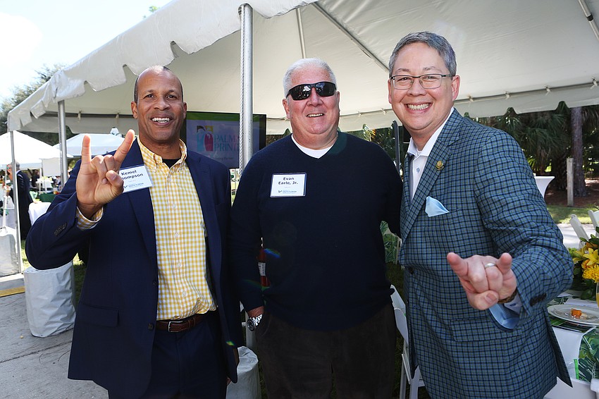 Kemel Thompson, Evan Earle Jr. and Marion Younge