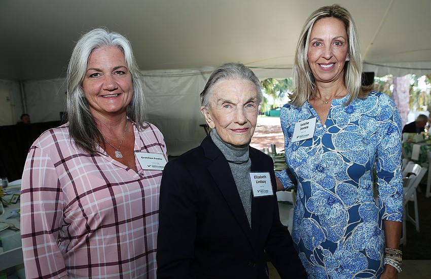 Gretchen Fowler, Elizabeth Lindsay and Leslie Jones