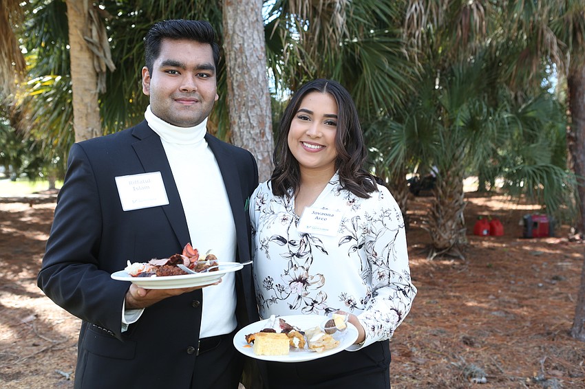 Riffatul Islam and Jovanna Arce