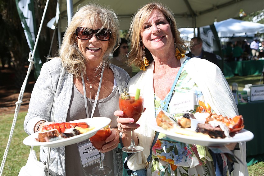 Claudia Poznianoff and Barbara Colwell