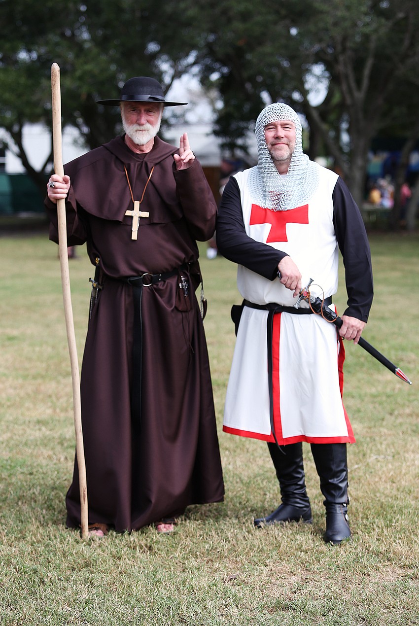 Father Tom Wilhemsen and Lord Ken Willis
