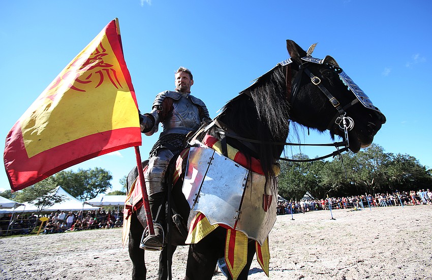 This knight got heckled at at Sarasota Medieval Fair. Can you imagine?