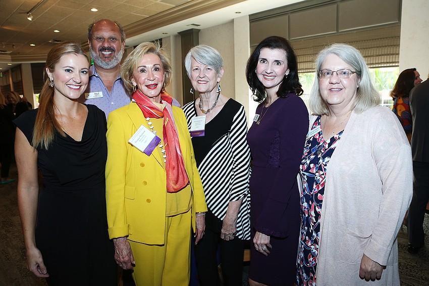 Alyssa Simons, Phil Tavill, Eleanor Maxhill, Nola Hietbrink, Jessica Rogers and Linda Watterworth