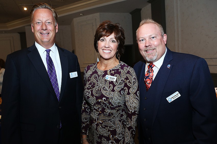 Jay Young, Sheila Miller and Douglas Staley