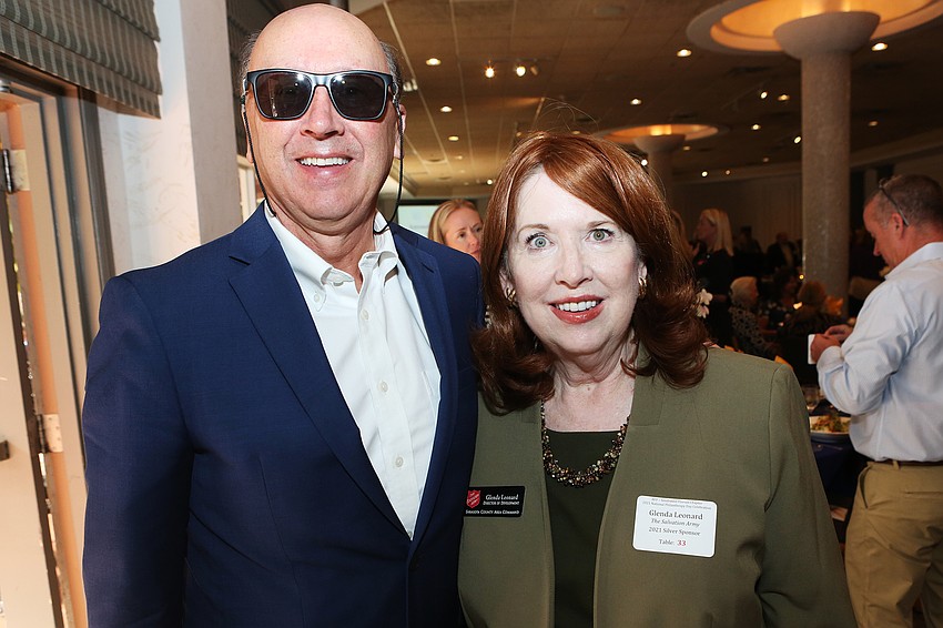 Mark Pritchett and Glenda Leonard